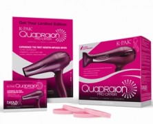 Edição limitada do secador de cabelos Quadraion Pro-Dryer ajudando na pesquisa contra o câncer de mama