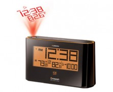 Elements Atomic Projection Alarm Clock with Indoor/Outdoor Thermometer da Oregon Scientific