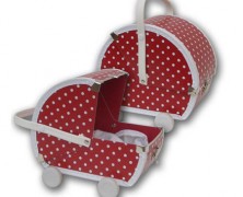 Valise carrinho de bebê para as meninas
