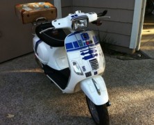 Vespa R2-D2 feita por um super fã
