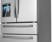 Refrigerador da Samsung com dispensador de refrigerante