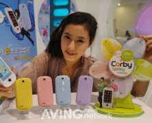 Nova linha de celulares Corby da Samsung