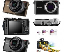Câmera NX100 da Samsung