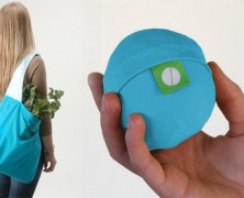 Bolsa que não ocupa espaço