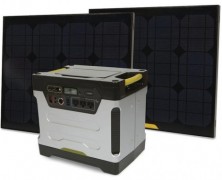 Gerador de Energia Solar com par de 30 watts de células solares monocristalina