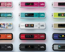 Walkman USB stick NW-E series:NW-E026F (4GB); NW-E025F (2GB) e NW-E023F (1GB)