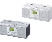 CFD-W77 da Sony: CD player, toca-fitas duplo, rádio/relógio e muito mais…
