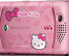 Celular da Hello Kitty Sony Ericsson