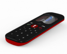 Celular SpareOne:funciona com uma única bateria AA