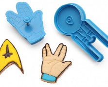 Cortador de cookies Star Trek