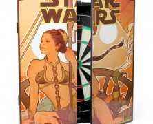 Tabuleiro de Dardos Star Wars com a última filha de Alderaan