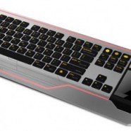 Teclado Star Wars com Touchpad de LCD