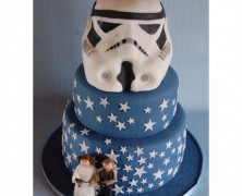 Bolo de casamento Stormtrooper Star Wars