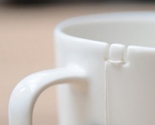 Caneca para chá Tie Tea: com design de George Lee