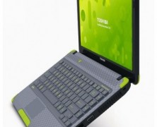 Notebook Toshiba Satellite L635 voltado para crianças entre 5-10 anos de idade