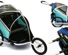 Trek Super Doodlebug: filhos passenado com os pais que curtem um passeio de bicicleta