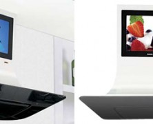 Exaustor de cozinha com TV LCD