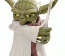 Star Wars Yoda USB Desk Protector Figure
