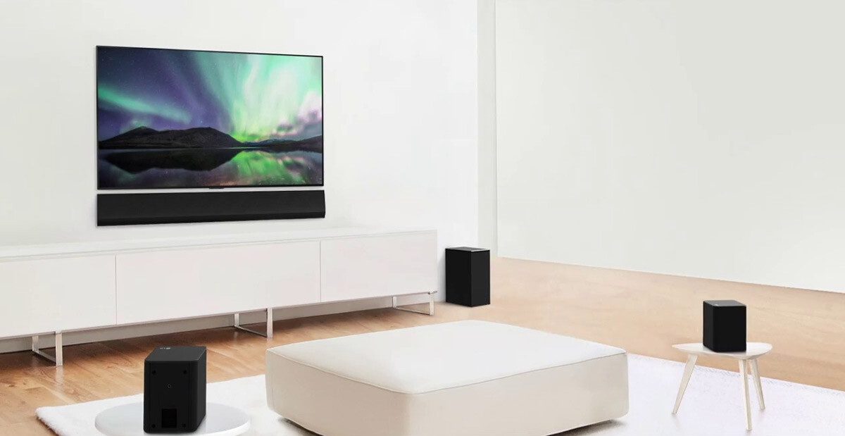 Sound Bar GX da LG com inteligência artificial