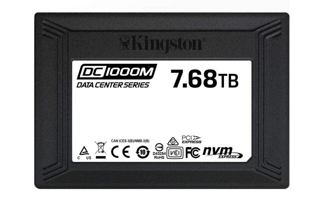 Kingston SSD DC1500M U.2 NVMe para data centers - Geek Chic