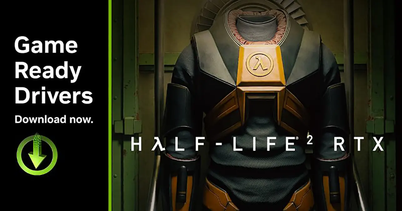 Novo GeForce Game Ready Driver para demo de Half-Life 2 RTX